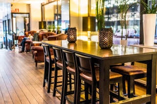 Restaurang bord Scandic Sjöfartshotellet