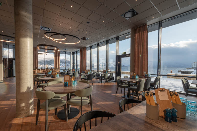 restaurang på scandic sortland