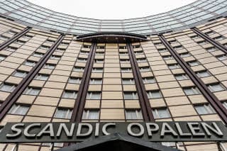 Fasad Scandic Opalen Göteborg