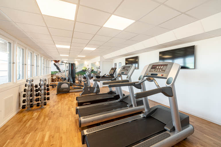 Gym hotell Scandic Hallandia Halmstad