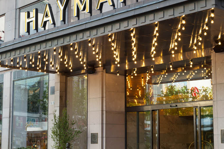 Huvudentré hotell Haymarket by Scandic Stockholm