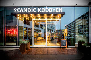 Fasad Scandic Kødbyen Köpenhamn