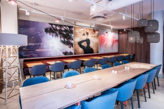 Restaurang långt bord Scandic No 53