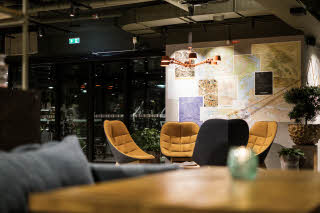 Lobby fåtölj Downtown Camper by Scandic Stockholm