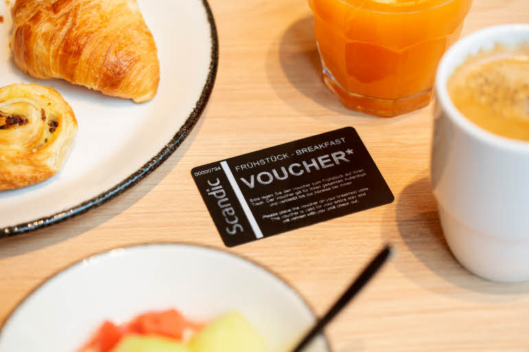 Frukostvoucher Scandic München Macherei 