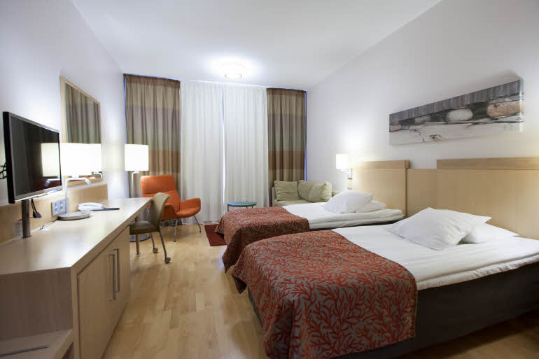 Standardrum hotell Scandic Oulu City Uleåborg