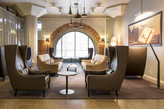 Lobby hotell Scandic Grand Marina Skatudden Helsingfors