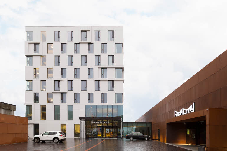 Scandic Rock City, exterior