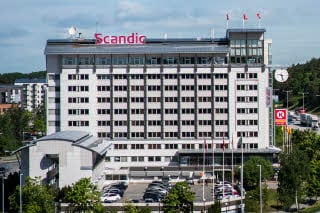 Fasad överblick Scandic Järva Krog