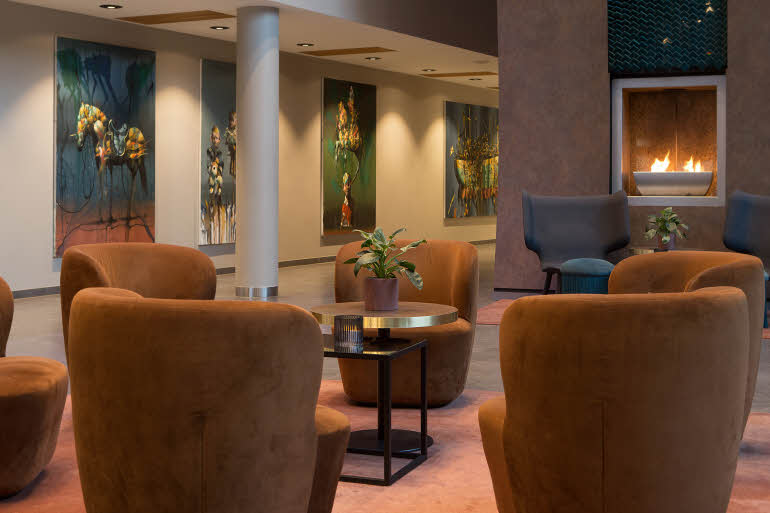 Lobby hotell Scandic Nidelven Trondheim