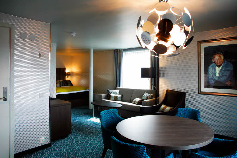 Juniorsvit översikt hotell Scandic Bakklandet Trondheim