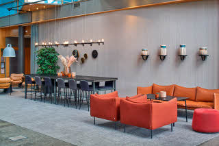 Lobby på Scandic Mölndal i Göteborg