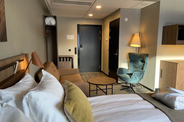 junior suite at scandic sortland in norway