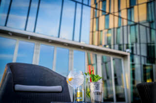 Takterrass, drink