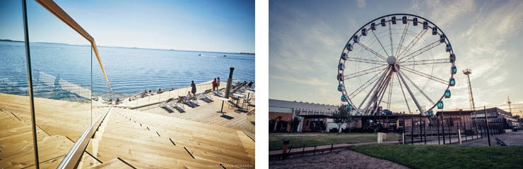 Löyly och Helsingfors SkyWheel-bildrättigheter VisitFinland/Pekka Keränen och Ari-Pekka Darth