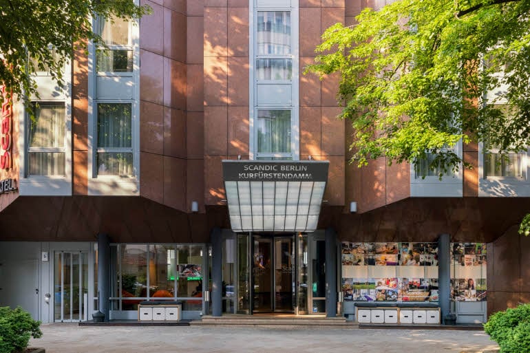 Entré Scandic Berlin Kurfürstendamm