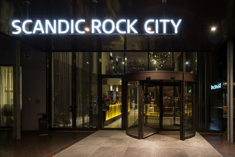 Scandic Rock City, exterior