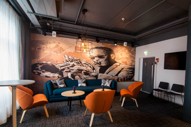 Mötesrum Jatsi lounge hotell Scandic Pori Björneborg