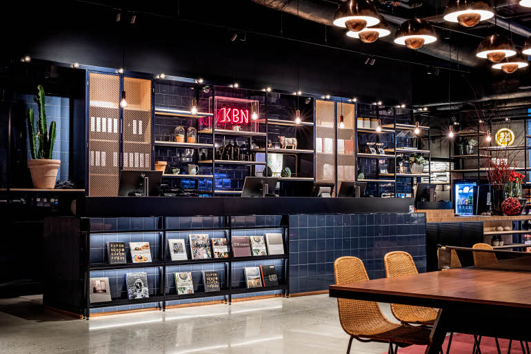 Lobby Scandic Kødbyen Köpenhamn