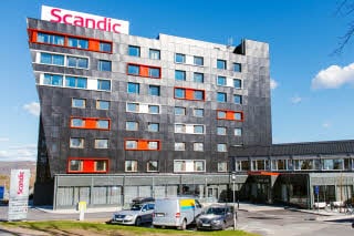 Fasad hotell Scandic Elmia Jönköping