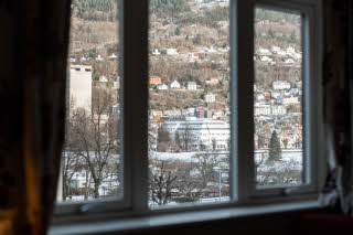 view from twin room at scandic byparken