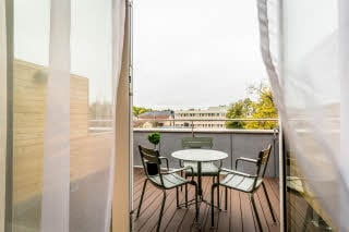 Terrace in family room