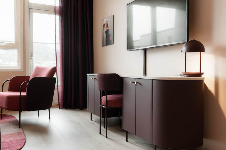 superior room at scandic sunnfjord in forde