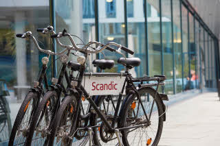 Cyklar Scandic Hamburg Emporio