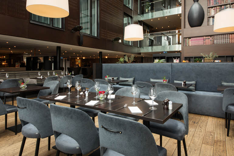 Restaurang bord Scandic Bakklandet Trondheim
