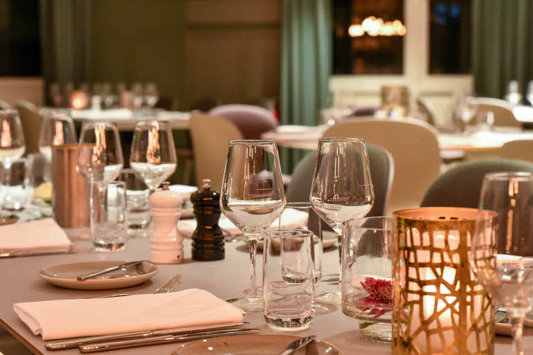 Restaurangen Bankett detalj Scandic Star Lund
