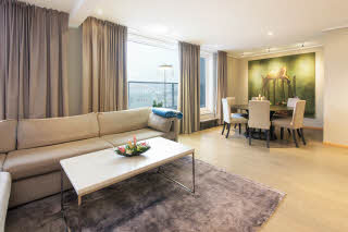 Scandic Nidelven, Trondheim, presidential suite, lounge