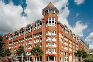 Fasad hotell Scandic Plaza Borås